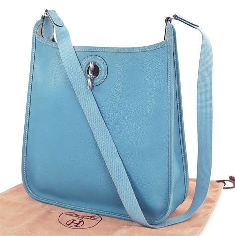 hermes purse blue|Hermes shoulder bag black.